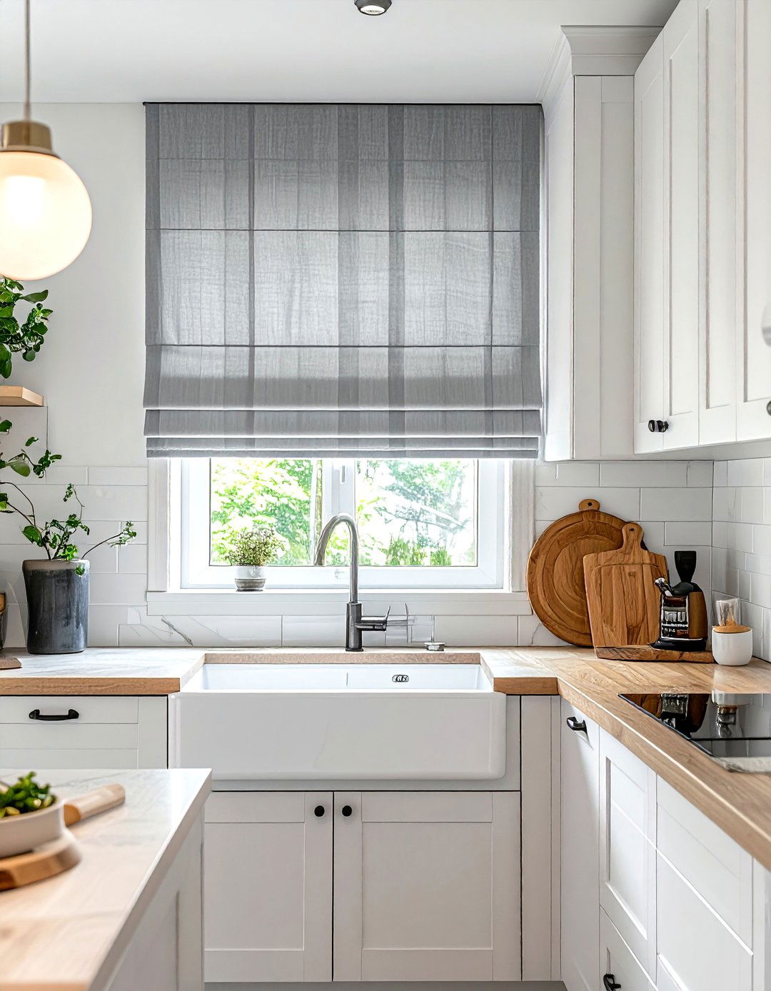 Kitchen Window Treatments - 30 weekend kitchen project ideas