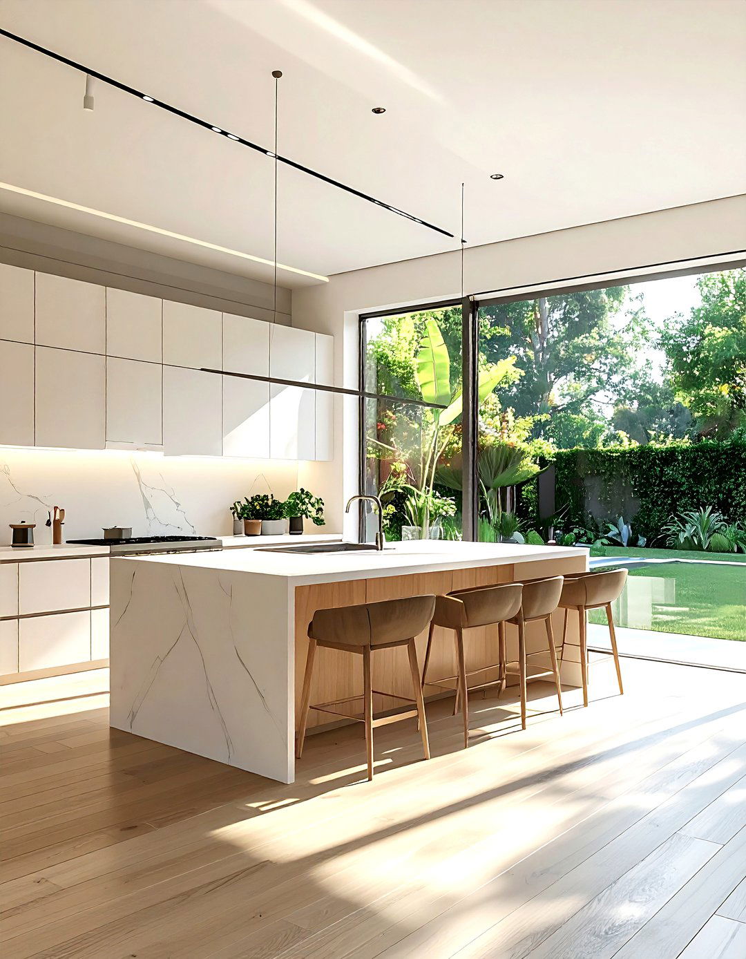 Kitchen With Large Windows - 30 kitchen heart of the home ideas