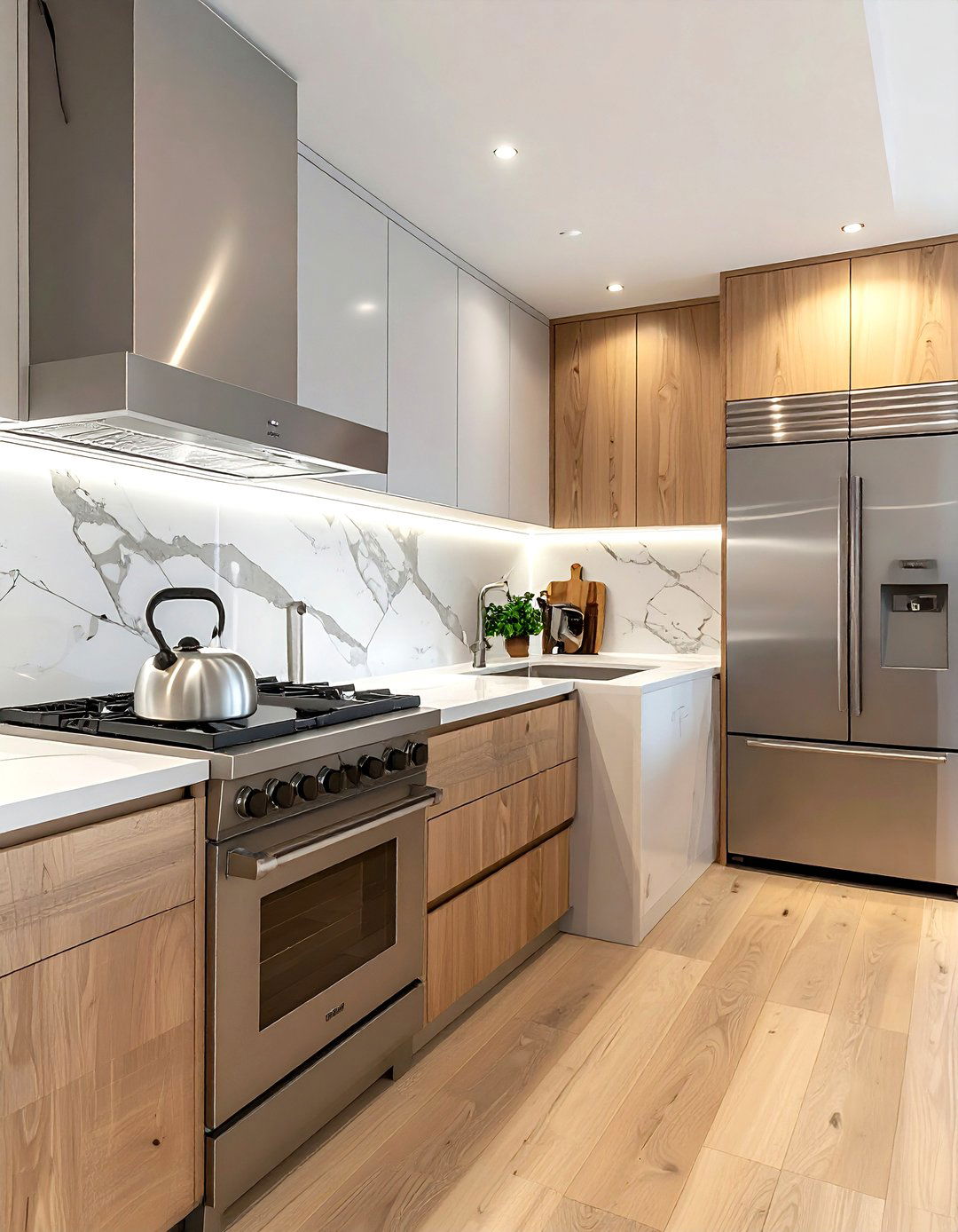 Kitchen Work Triangle - 30 efficient kitchen ideas