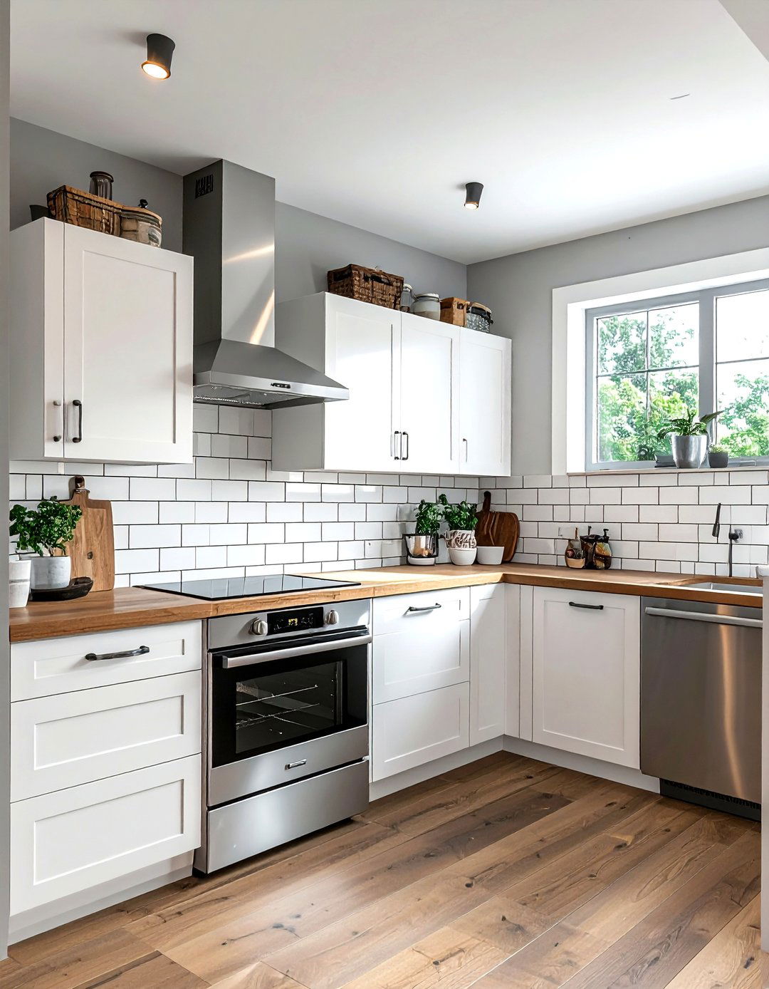 Kitchen backsplash - 30 one-day decor project ideas