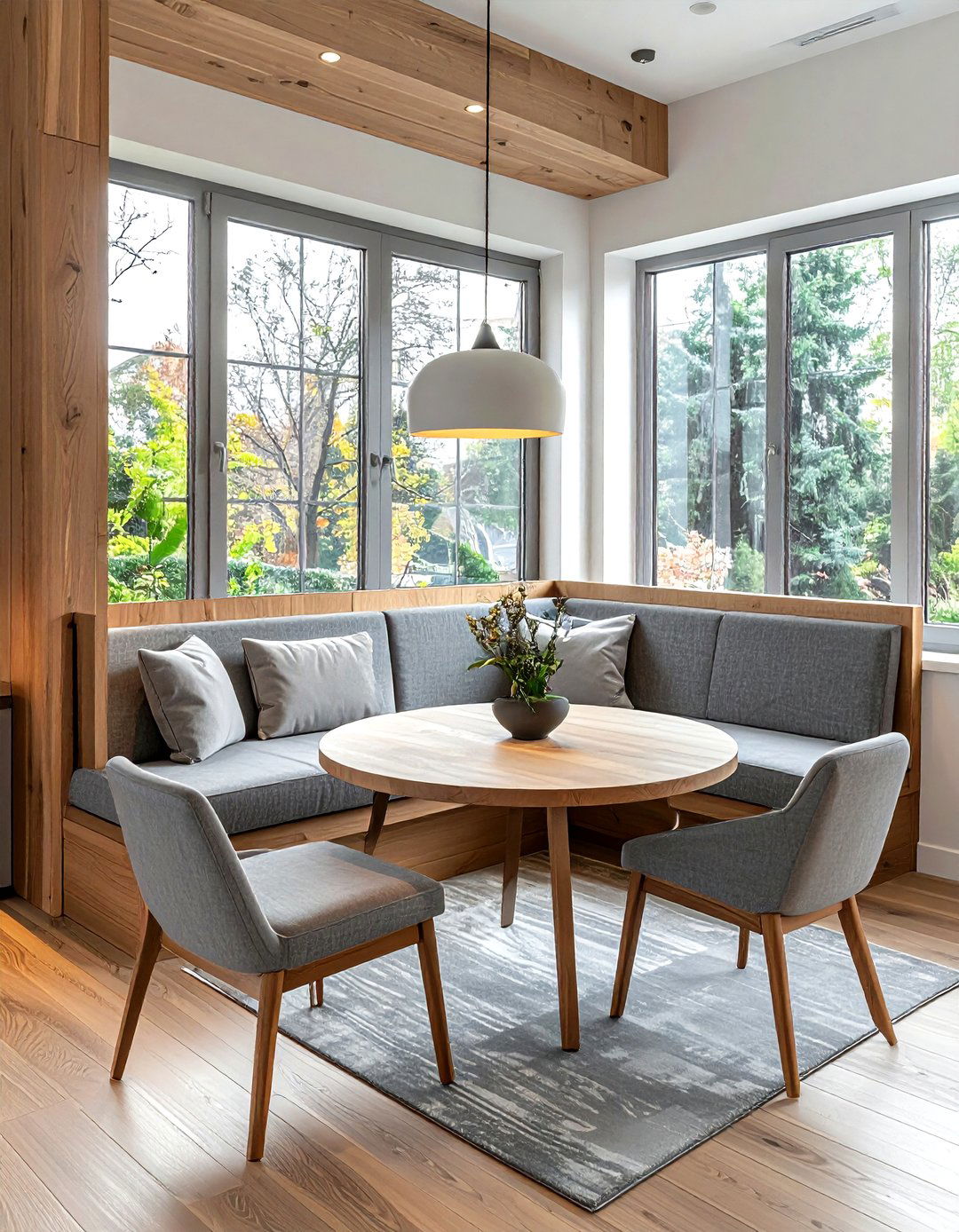 Kitchen banquette seating - 30 entertaining kitchen ideas