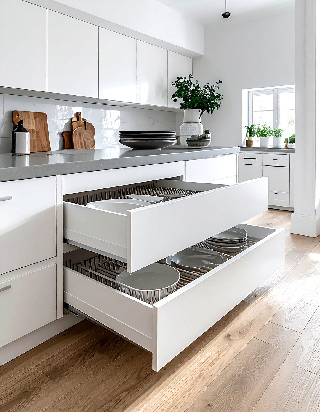 Kitchen base cabinets drawers - 30 kitchen remodel mistakes