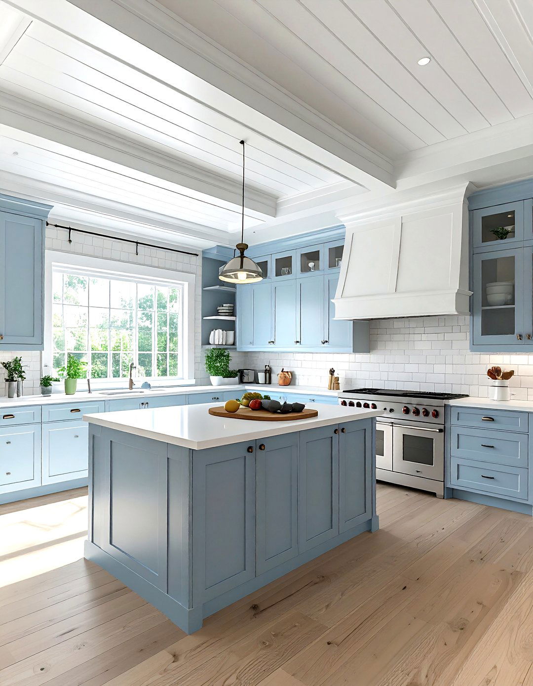 Kitchen beadboard ceiling - 30 kitchen ceiling ideas