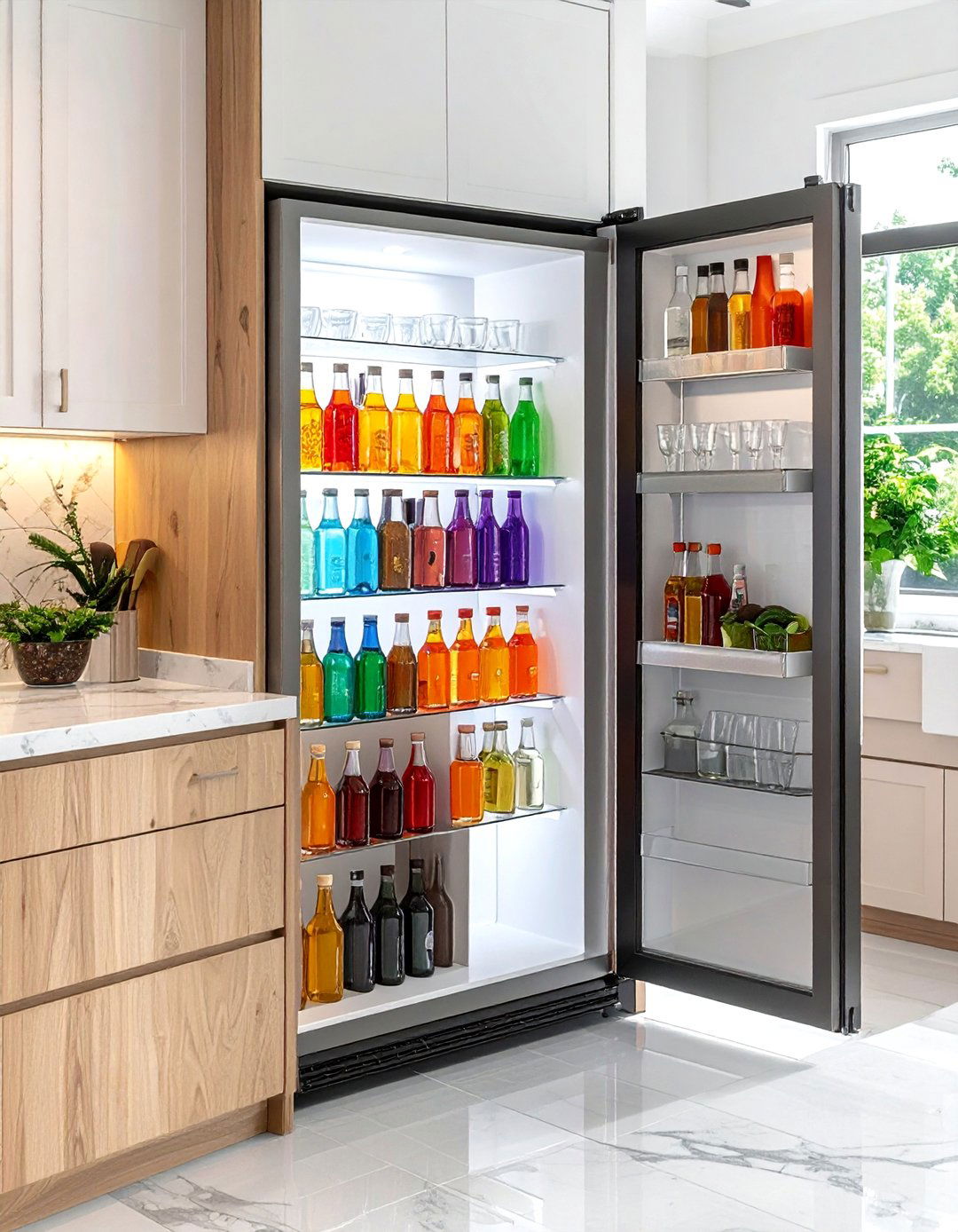 30 Creative Beverage Station Kitchen Ideas for Your Home