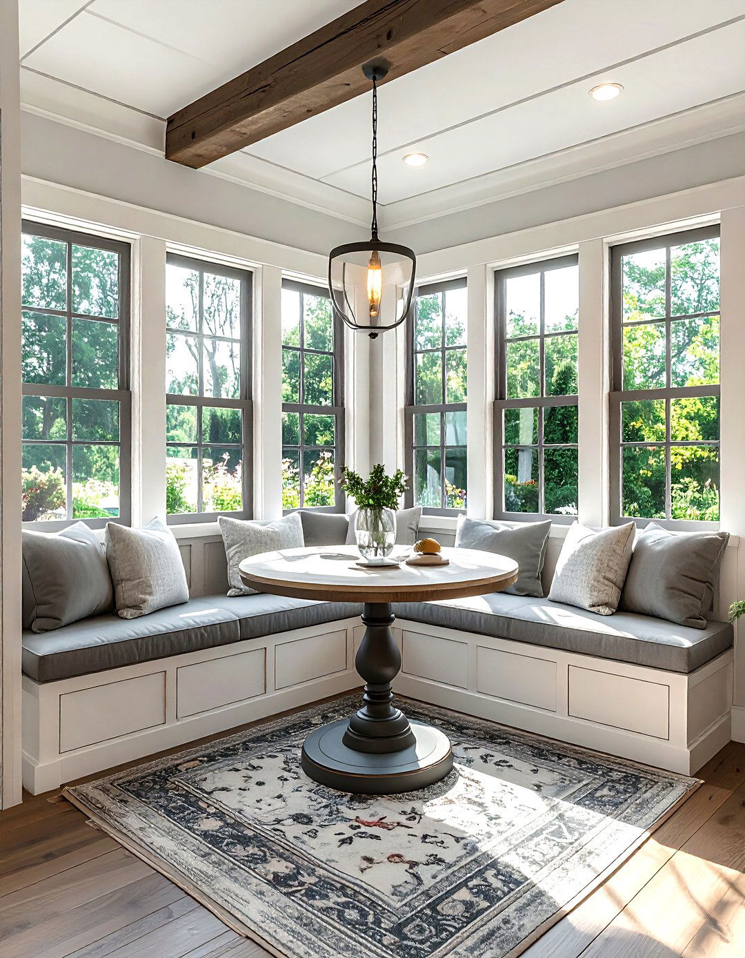 Kitchen breakfast nook - 30 kitchen space planning ideas