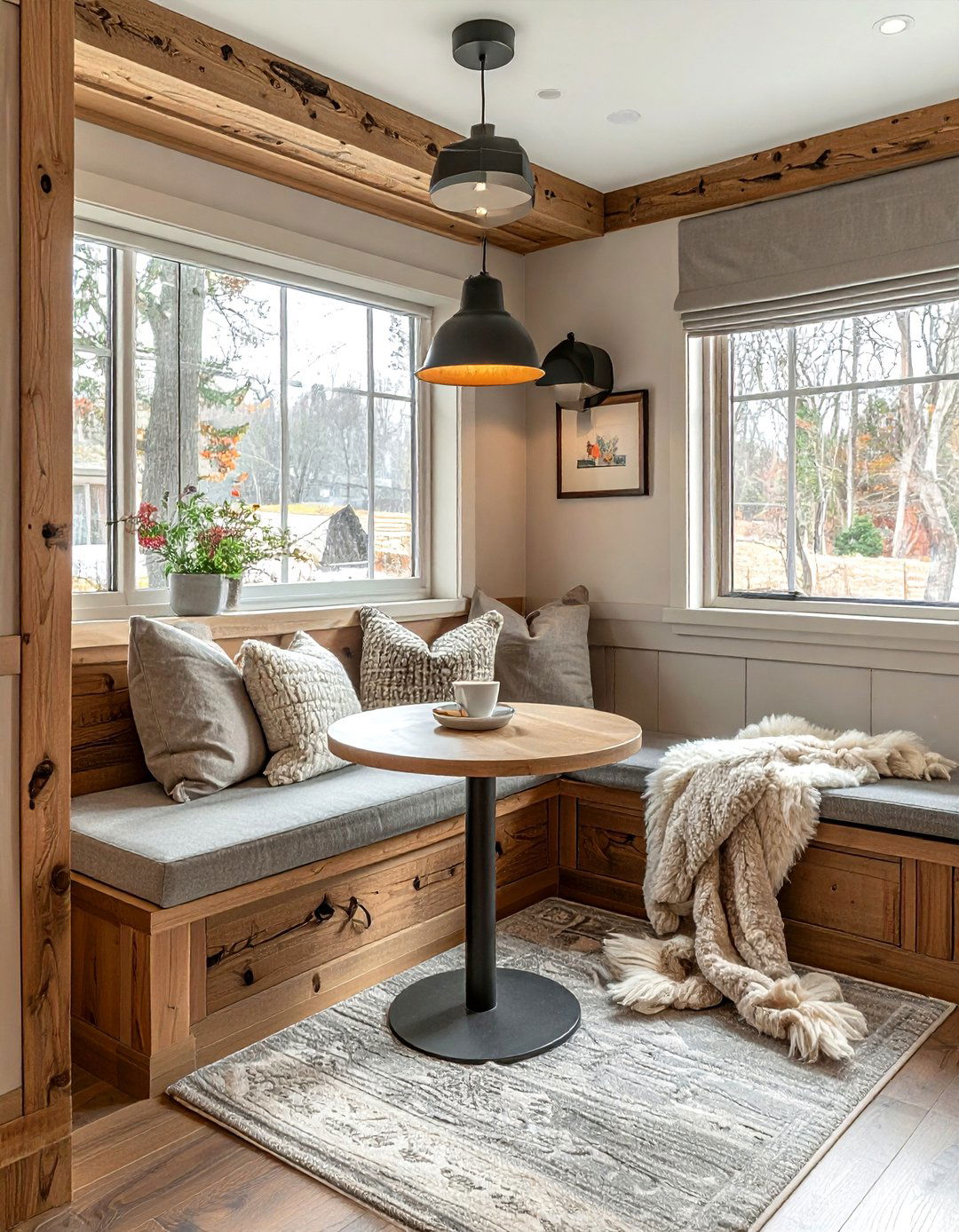 Kitchen breakfast nook - 30 Scandinavian kitchen ideas