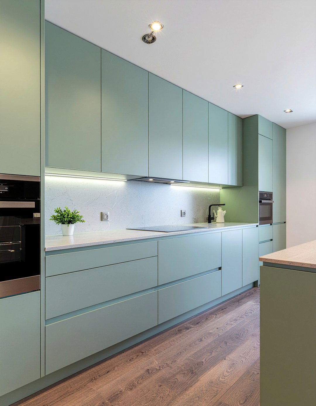 Kitchen cabinet height - 30 kitchen layout tips