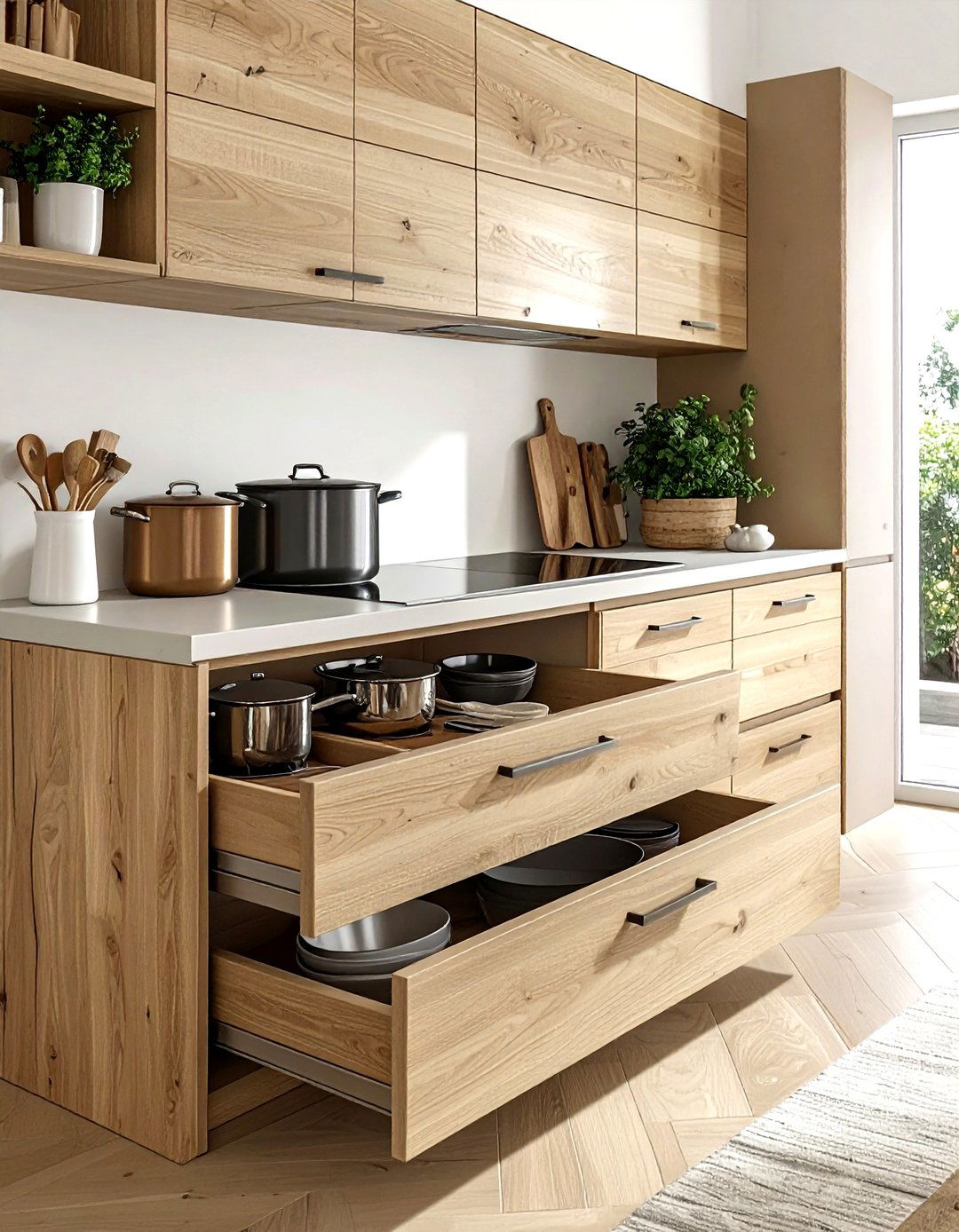 Kitchen cabinet storage - 30 kitchen design mistakes