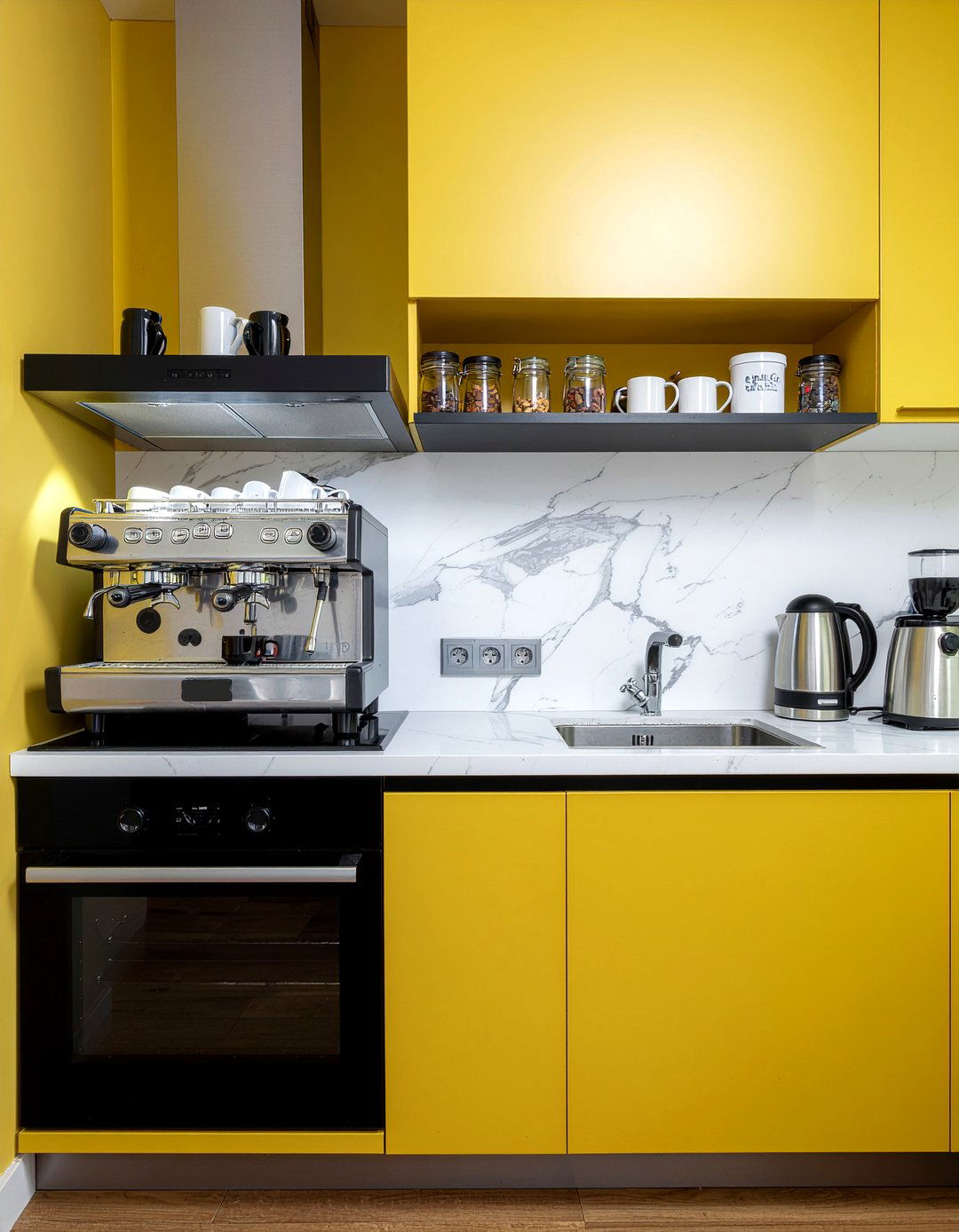 Kitchen coffee station - 30 kitchen focal point ideas