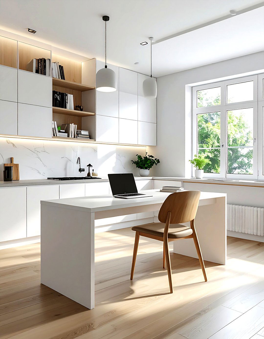 Kitchen desk - 30 kitchen furniture ideas