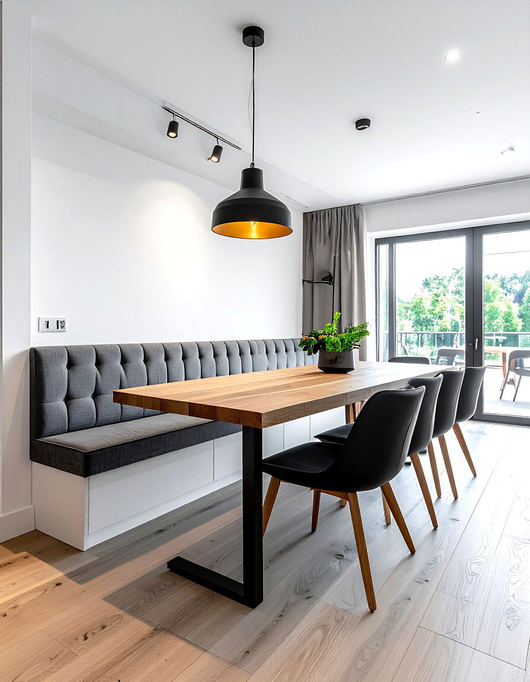 Kitchen dining bench seating - 30 kitchen dining combo ideas