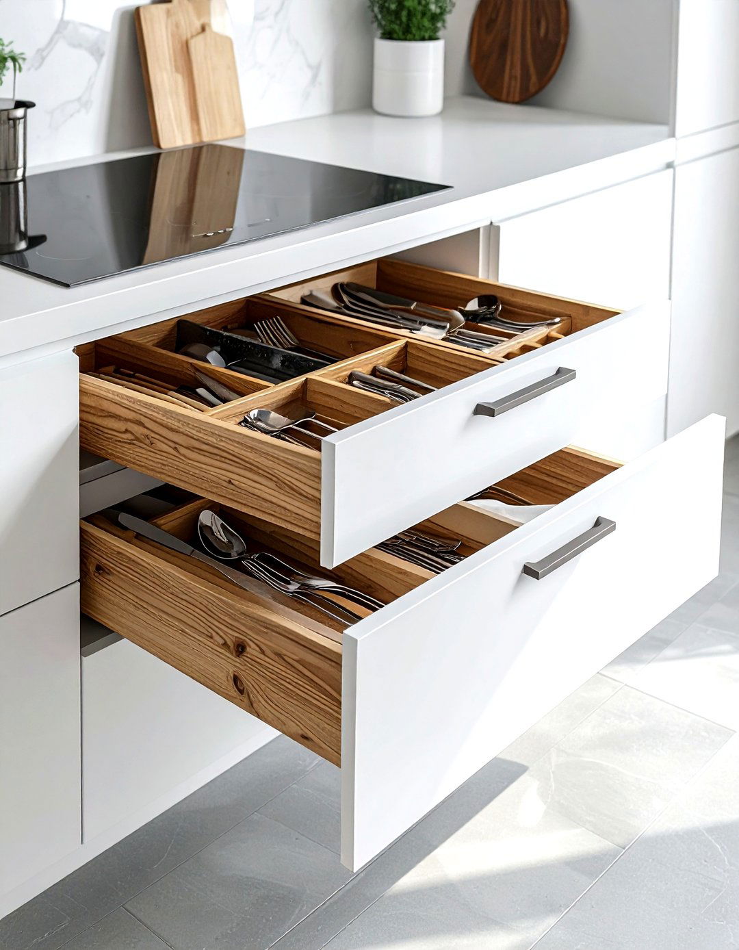 Kitchen drawer organization - 30 kitchen mistakes to avoid