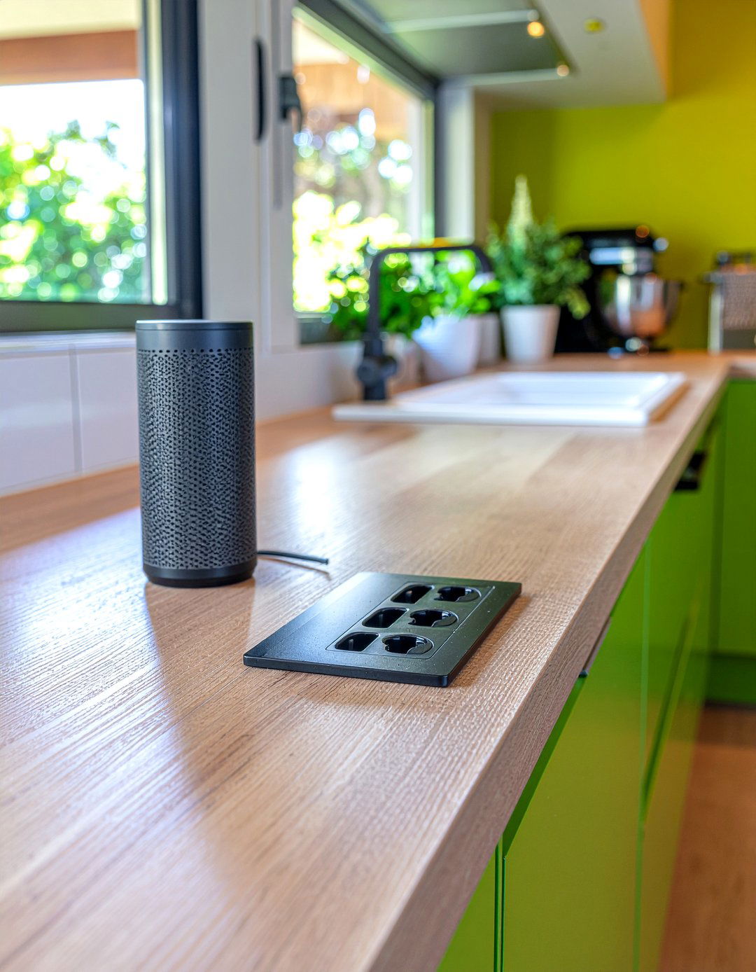 Kitchen electrical outlet - 30 kitchen layout tips