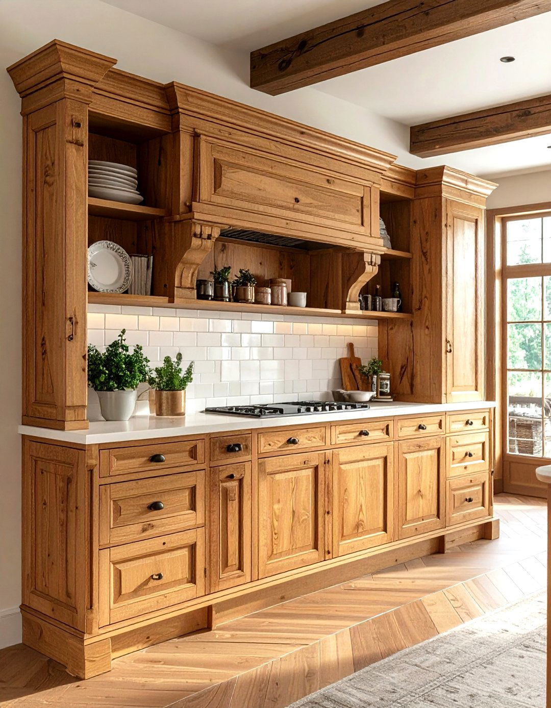 Kitchen hutch charging area - 30 kitchen charging station ideas
