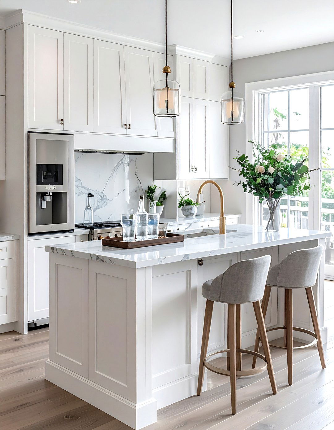 Kitchen island beverage station - 30 beverage station kitchen ideas