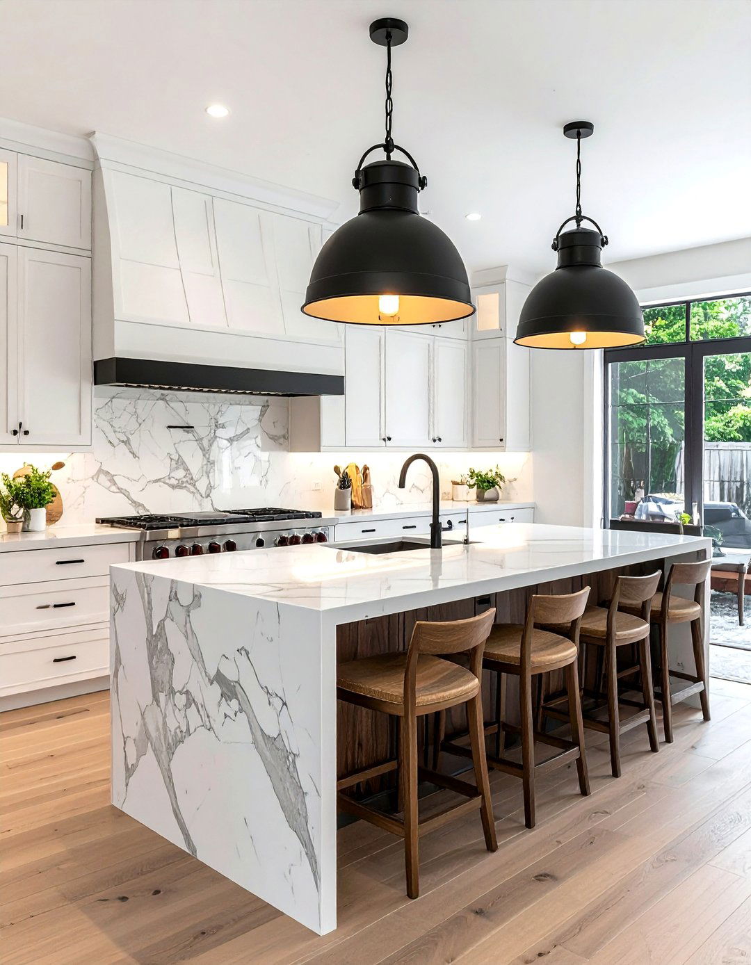 Kitchen island lighting - 30 McGee and Co decor ideas