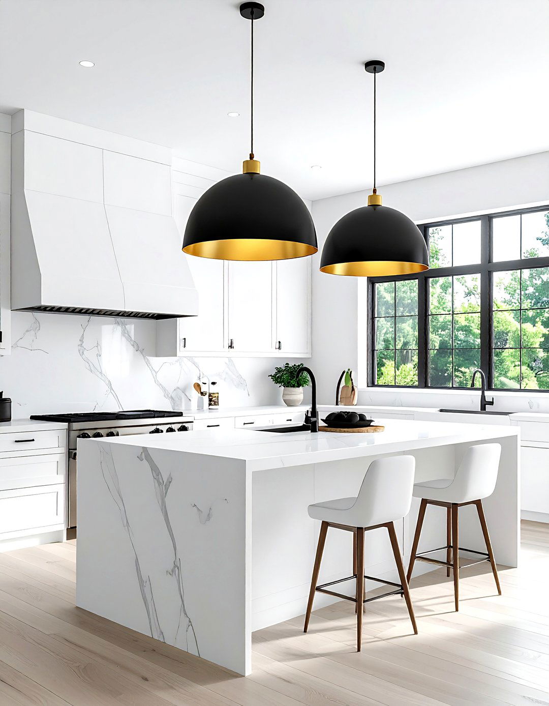 Kitchen island lighting - 30 quick decor update ideas