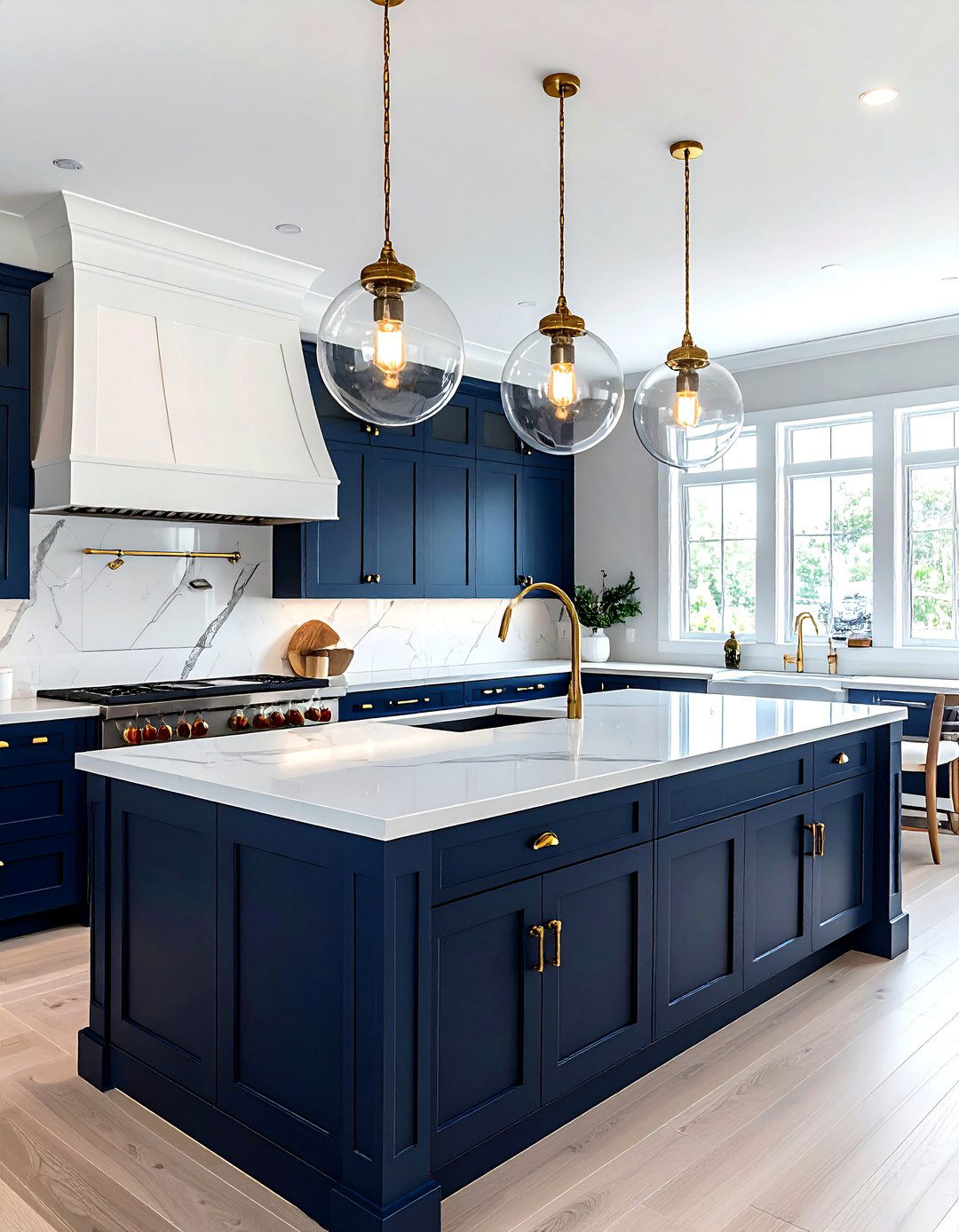 Kitchen island pendant - 30 kitchen ambient lighting ideas