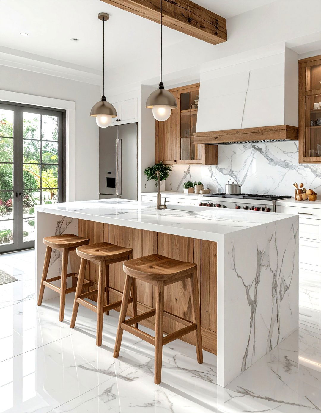 Kitchen island seating - 30 practical decor ideas