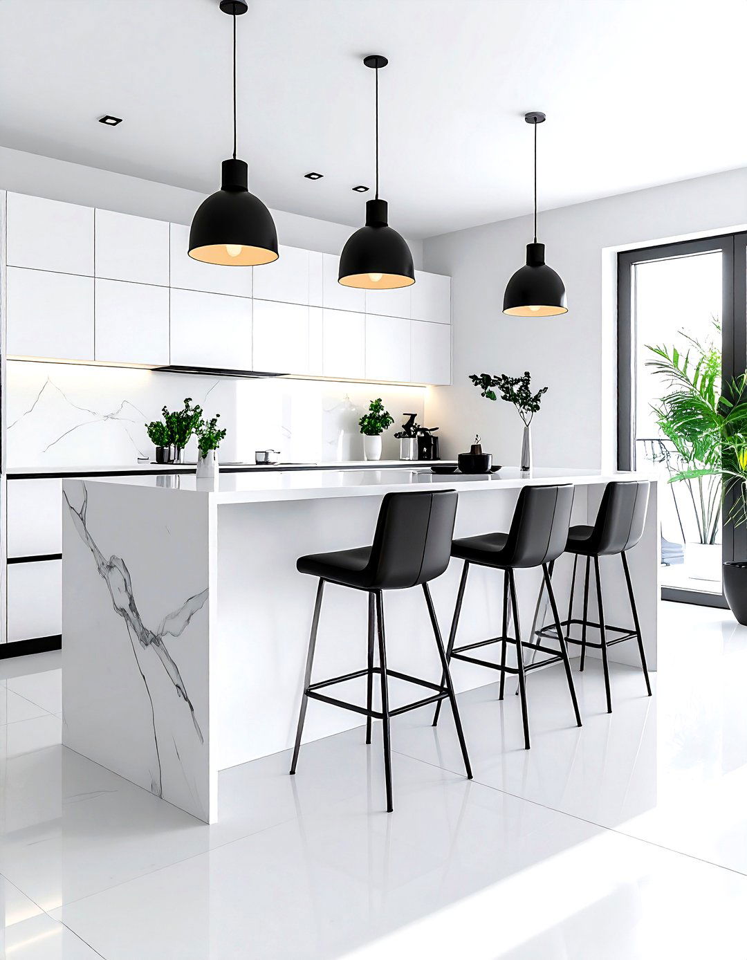 Kitchen island seating - 30 decorating tips