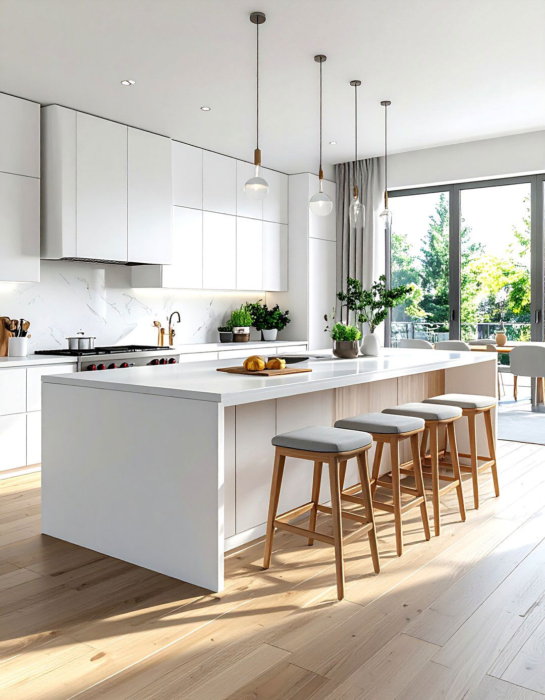 Kitchen island seating - 30 built-in banquette kitchen ideas