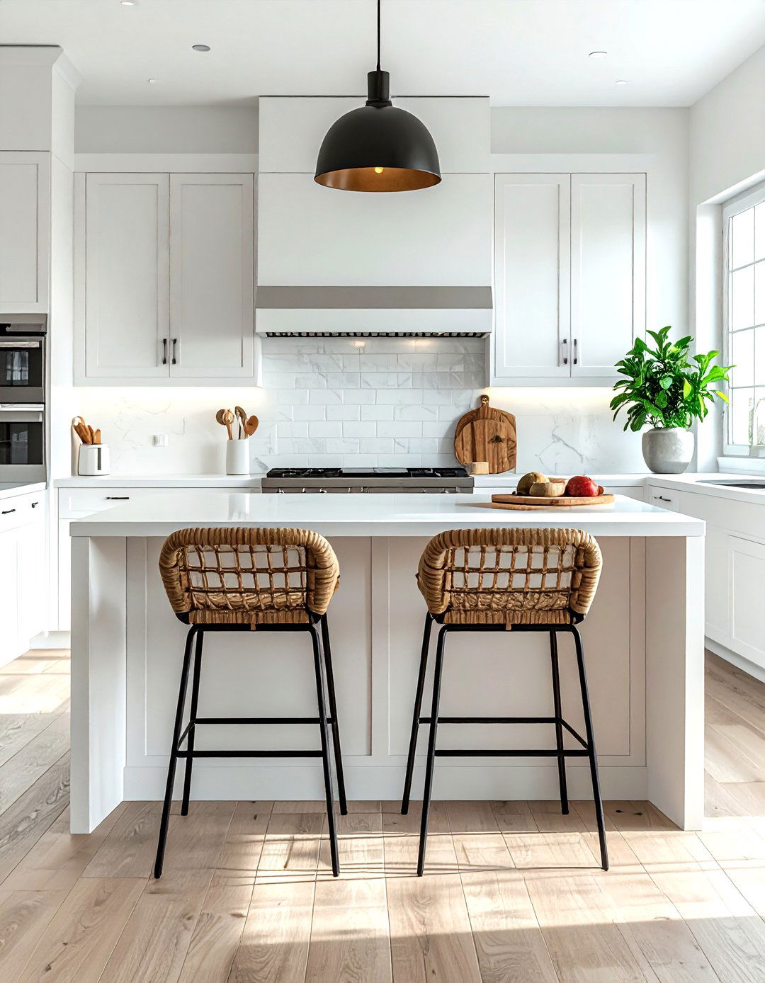 Kitchen island stool - 30 instant decor update ideas