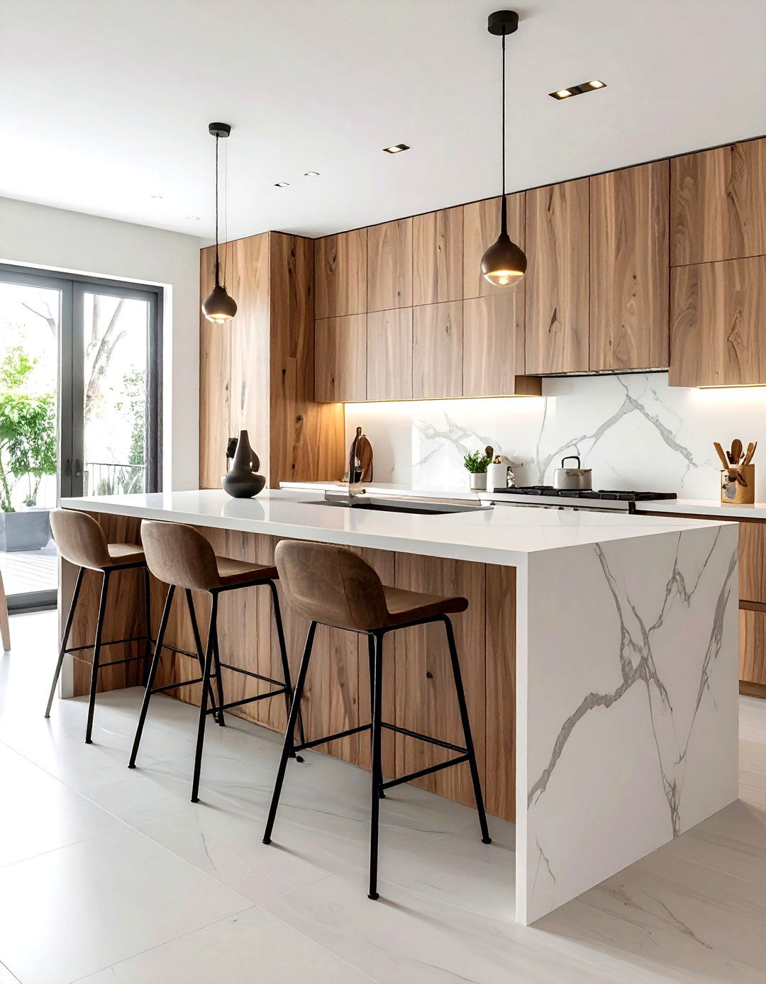 Kitchen island stools - 30 new homeowner decor ideas