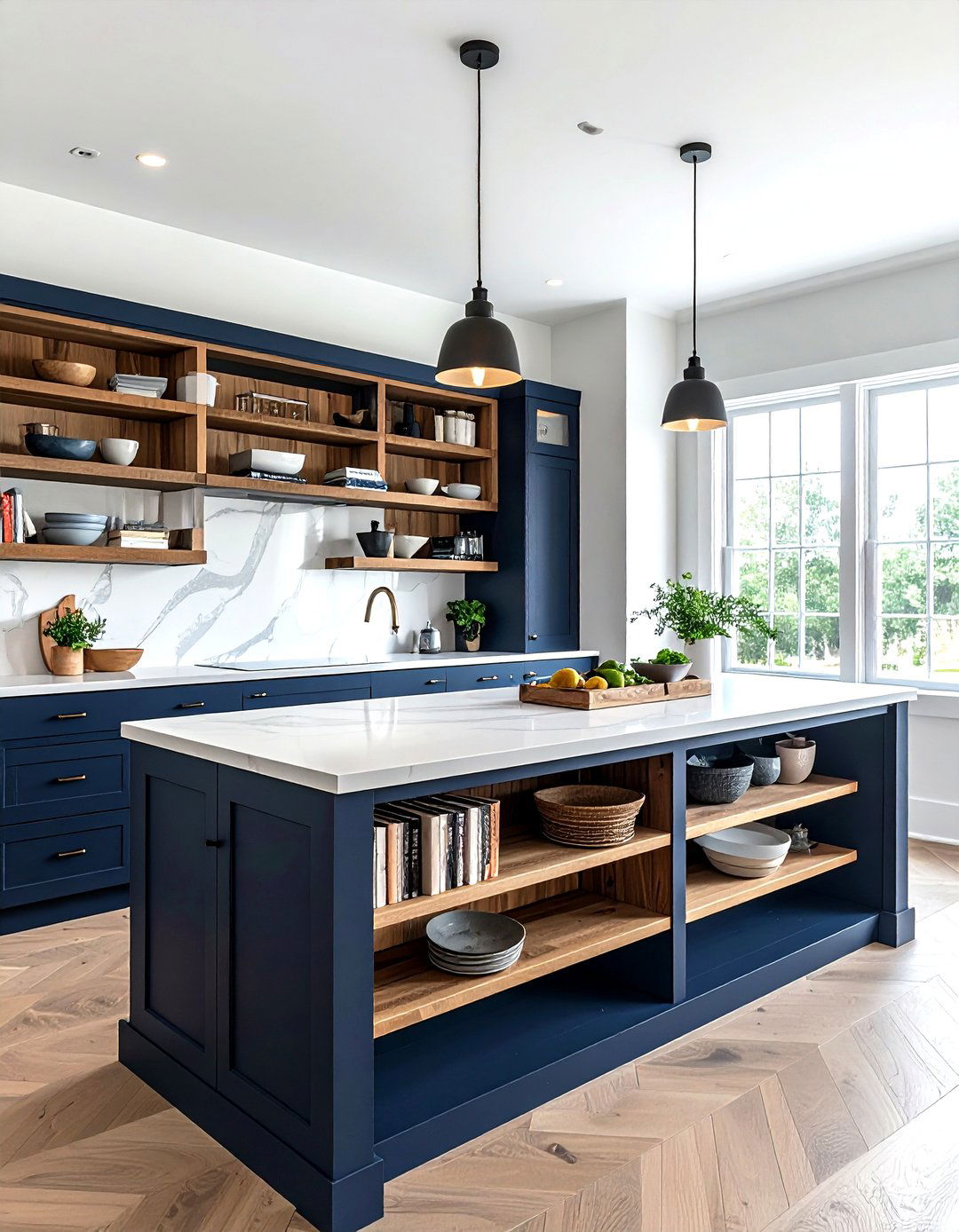 Kitchen island storage nook - 30 kitchen built-in storage ideas