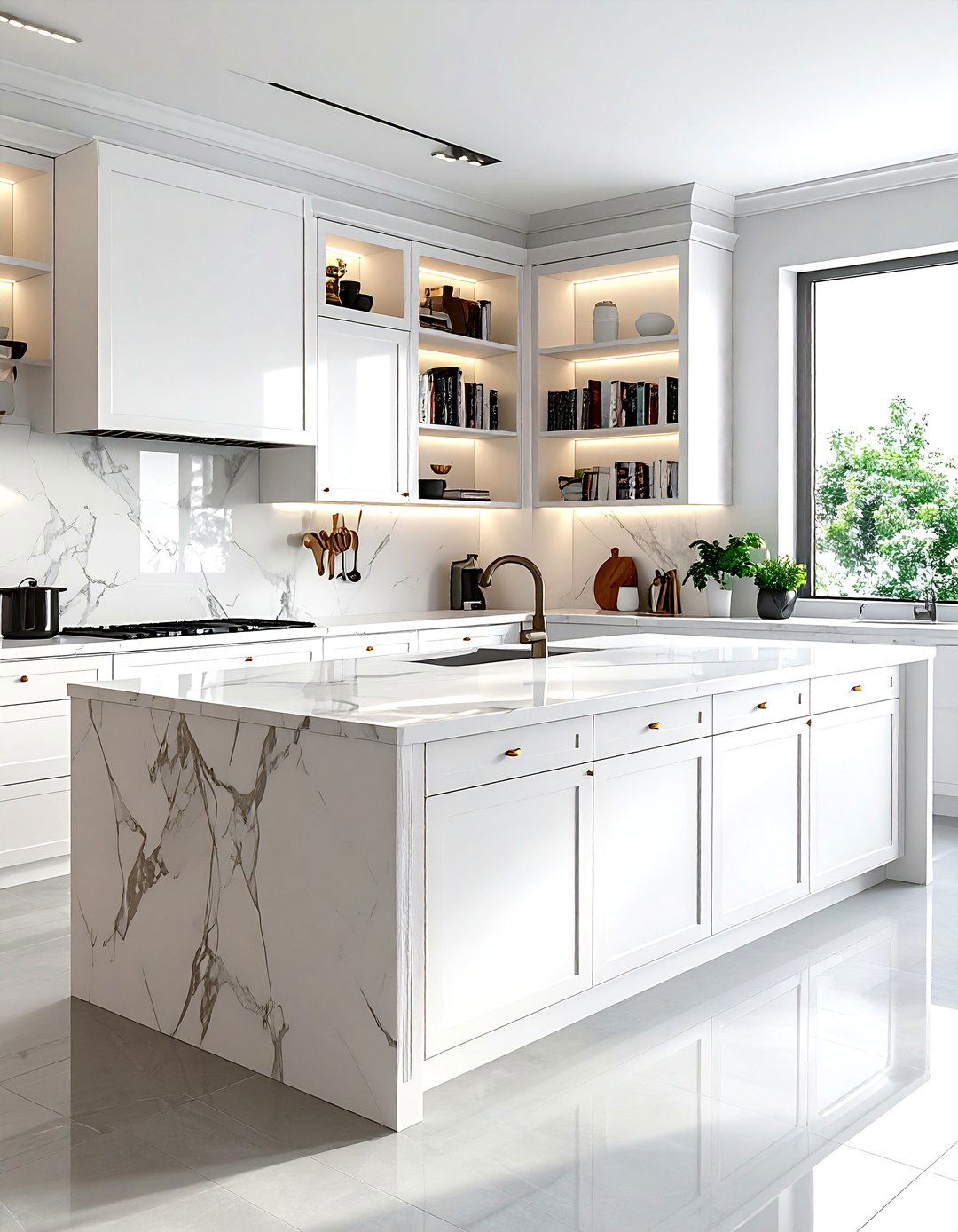 Kitchen island storage - 30 kitchen creative storage ideas