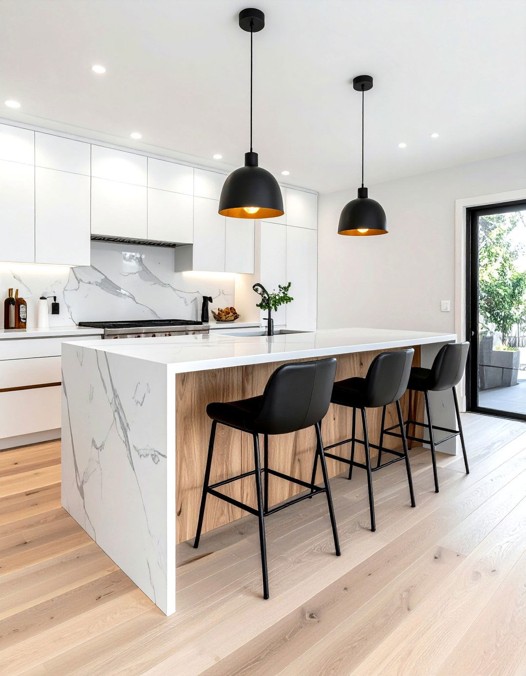 Kitchen island with seating - 30 kitchen furniture placement