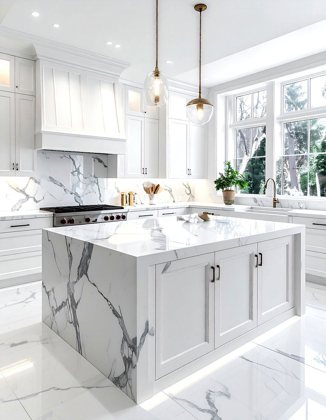 Kitchen marble countertops - 30 kitchen design mistakes