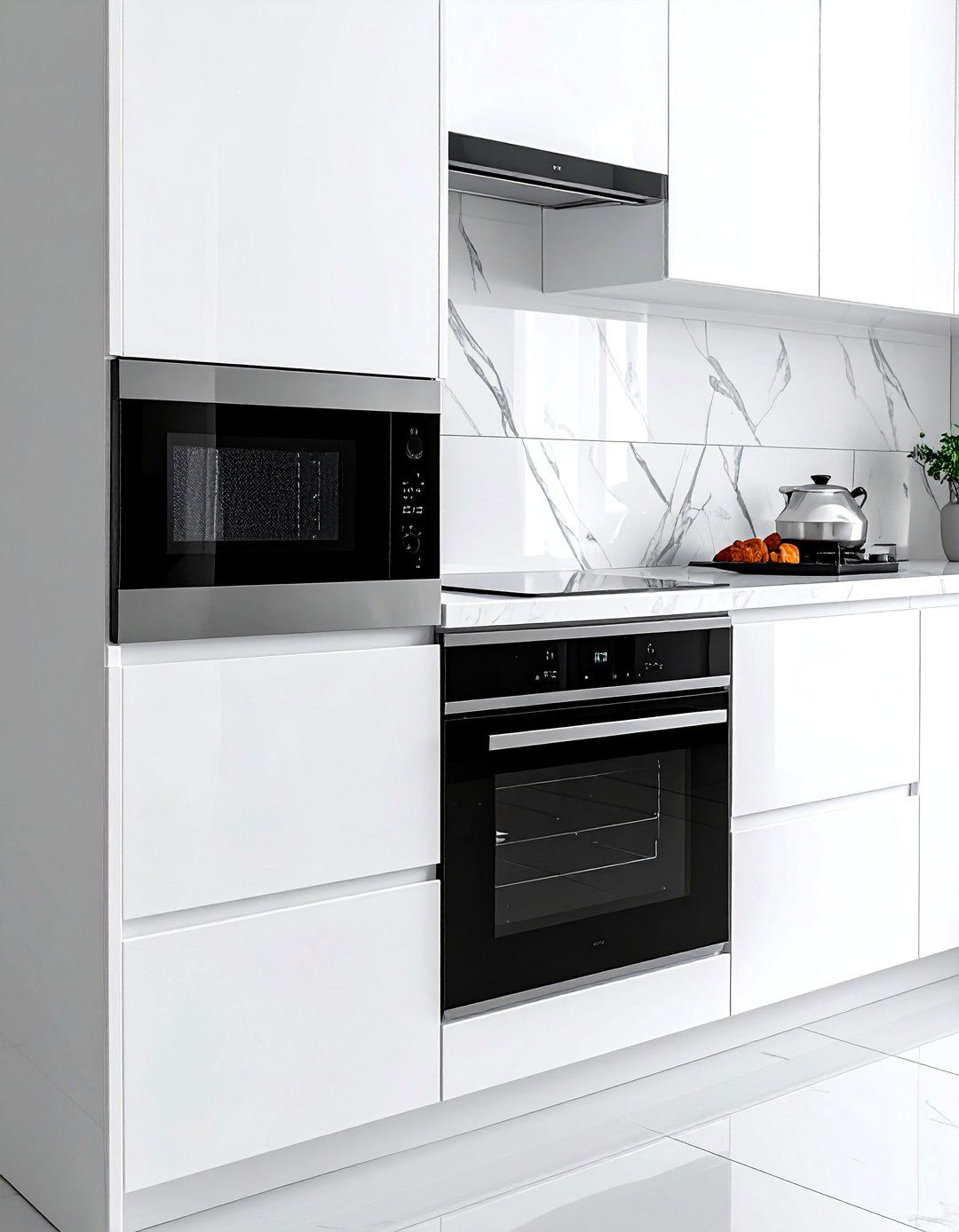 Kitchen microwave location - 30 kitchen mistakes to avoid