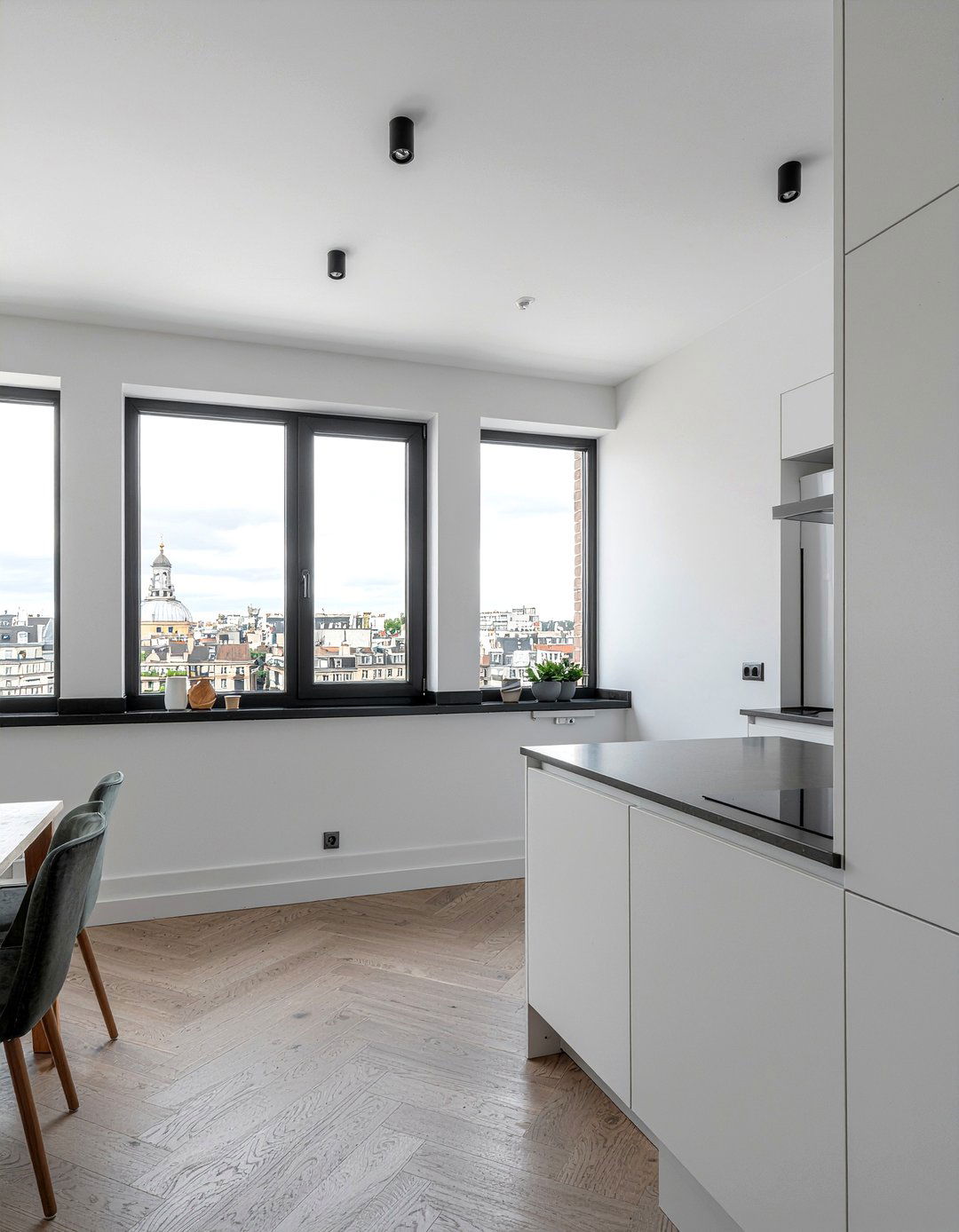 Kitchen modern flat molding - 30 kitchen molding ideas