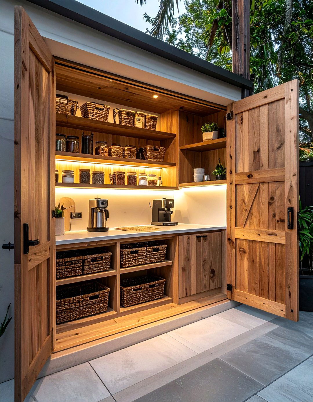 Kitchen pantry coffee station - 30 coffee station kitchen ideas