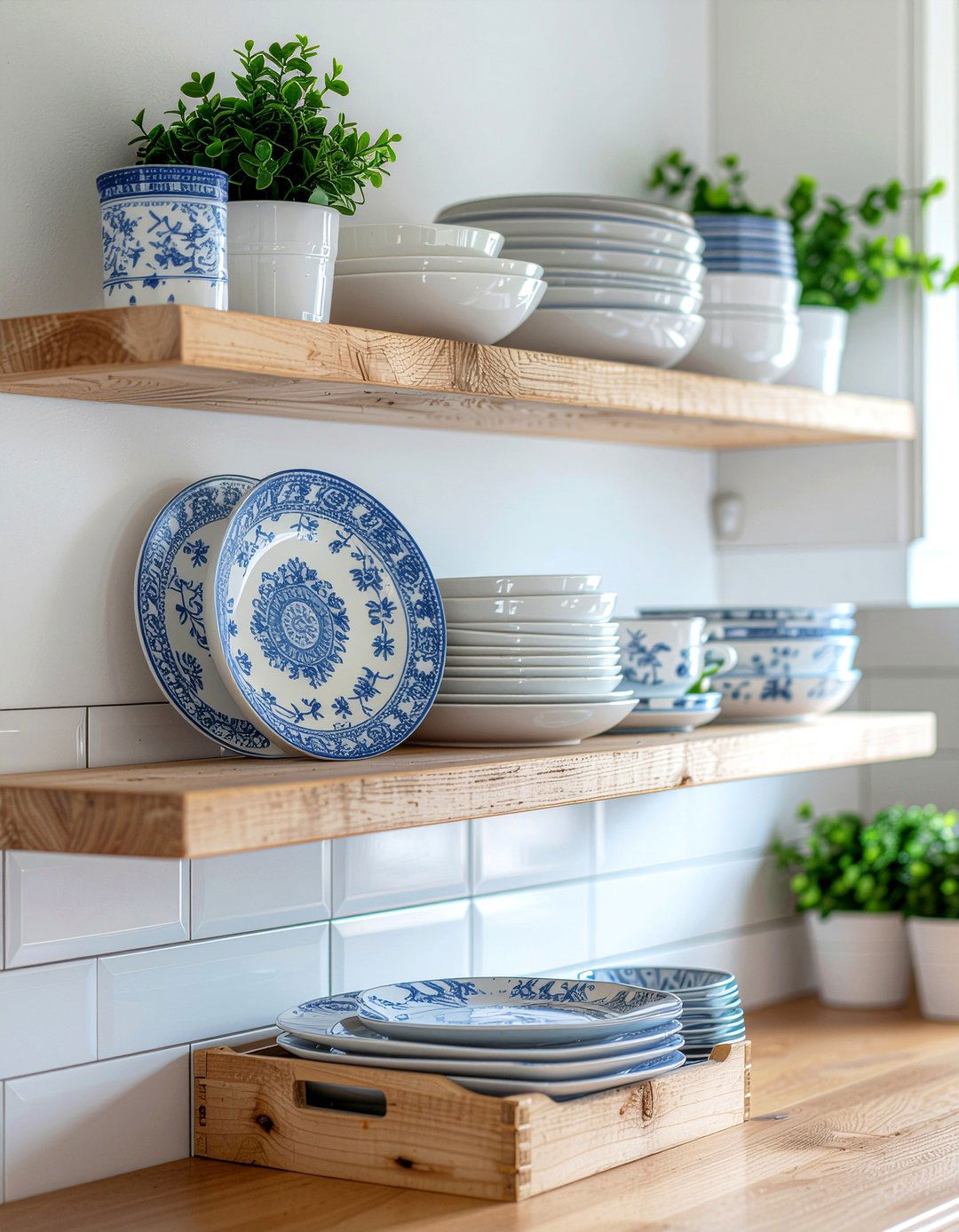 Kitchen plate rack - 30 kitchen focal point ideas