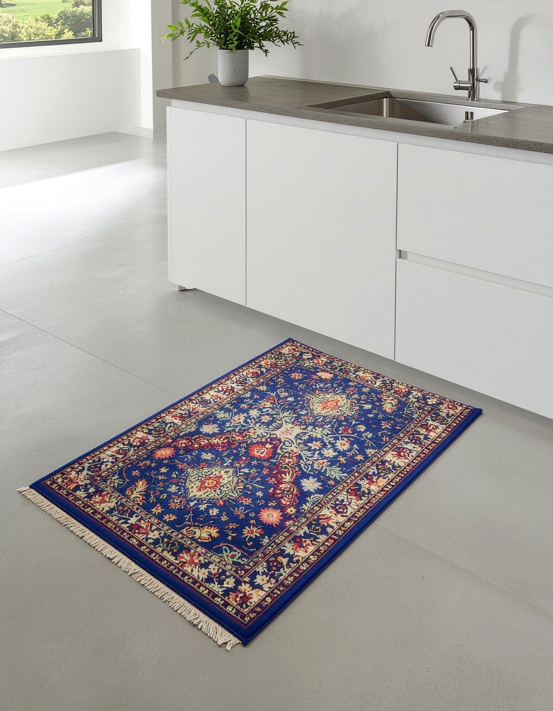 Kitchen sink rug - 30 kitchen rug ideas