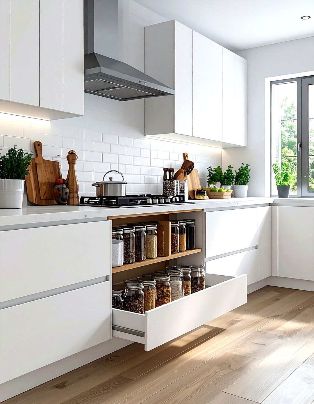 Kitchen spice rack - 30 kitchen mistakes to avoid