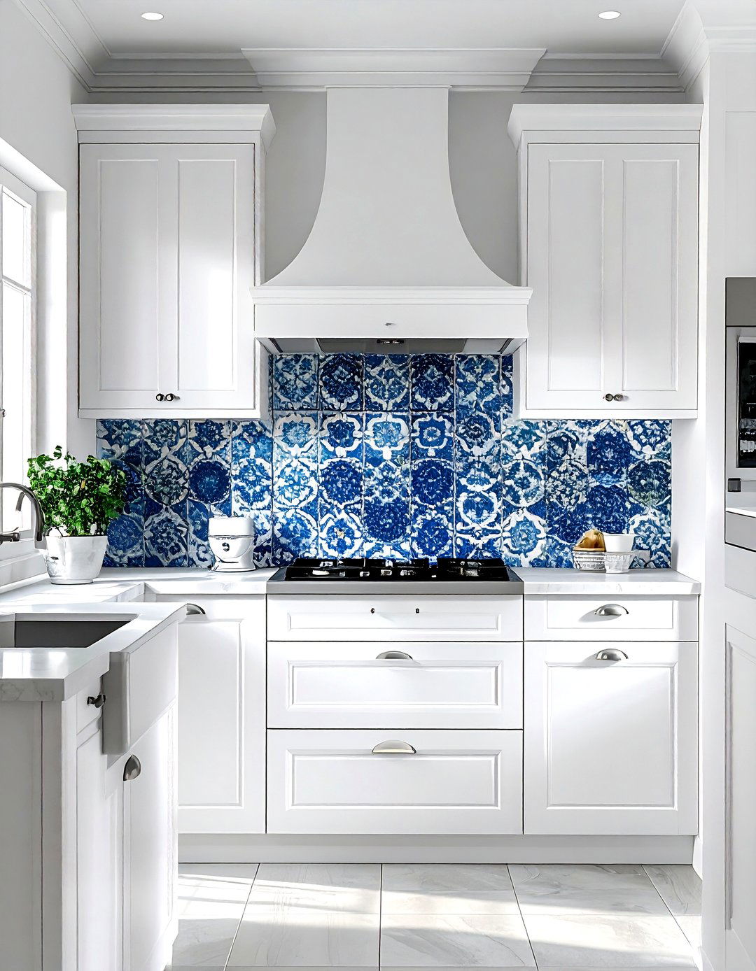 Kitchen tile stickers - 30 quick decor update ideas