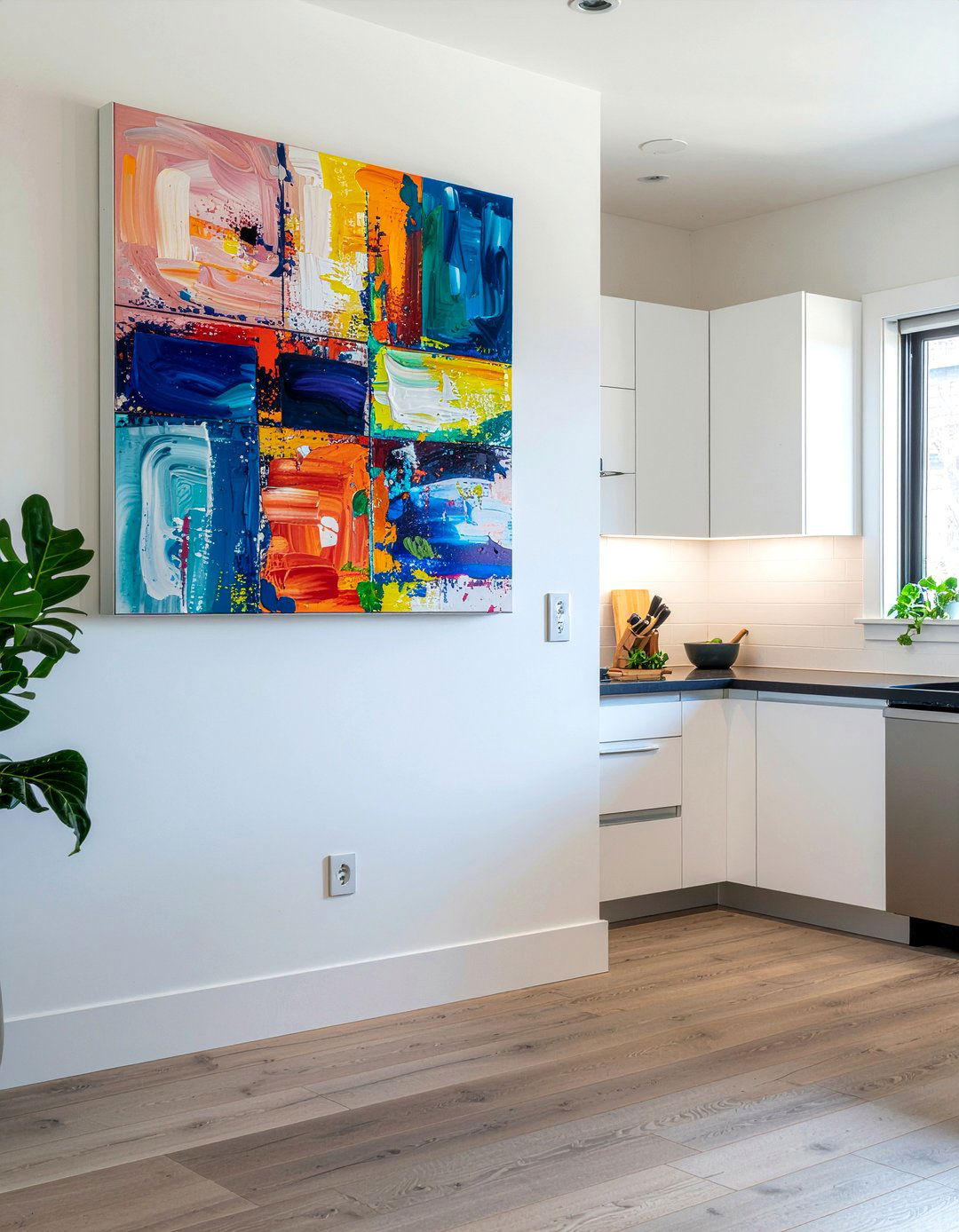 Kitchen wall art - 30 kitchen focal point ideas