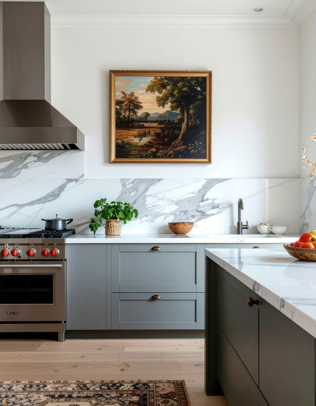 Kitchen wall art - 30 Parisian kitchen ideas