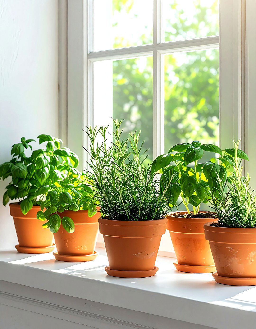 Kitchen window herb garden - 30 kitchen character ideas