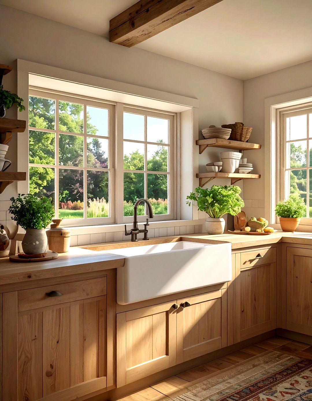 Kitchen window natural light - 30 kitchen ambient lighting ideas