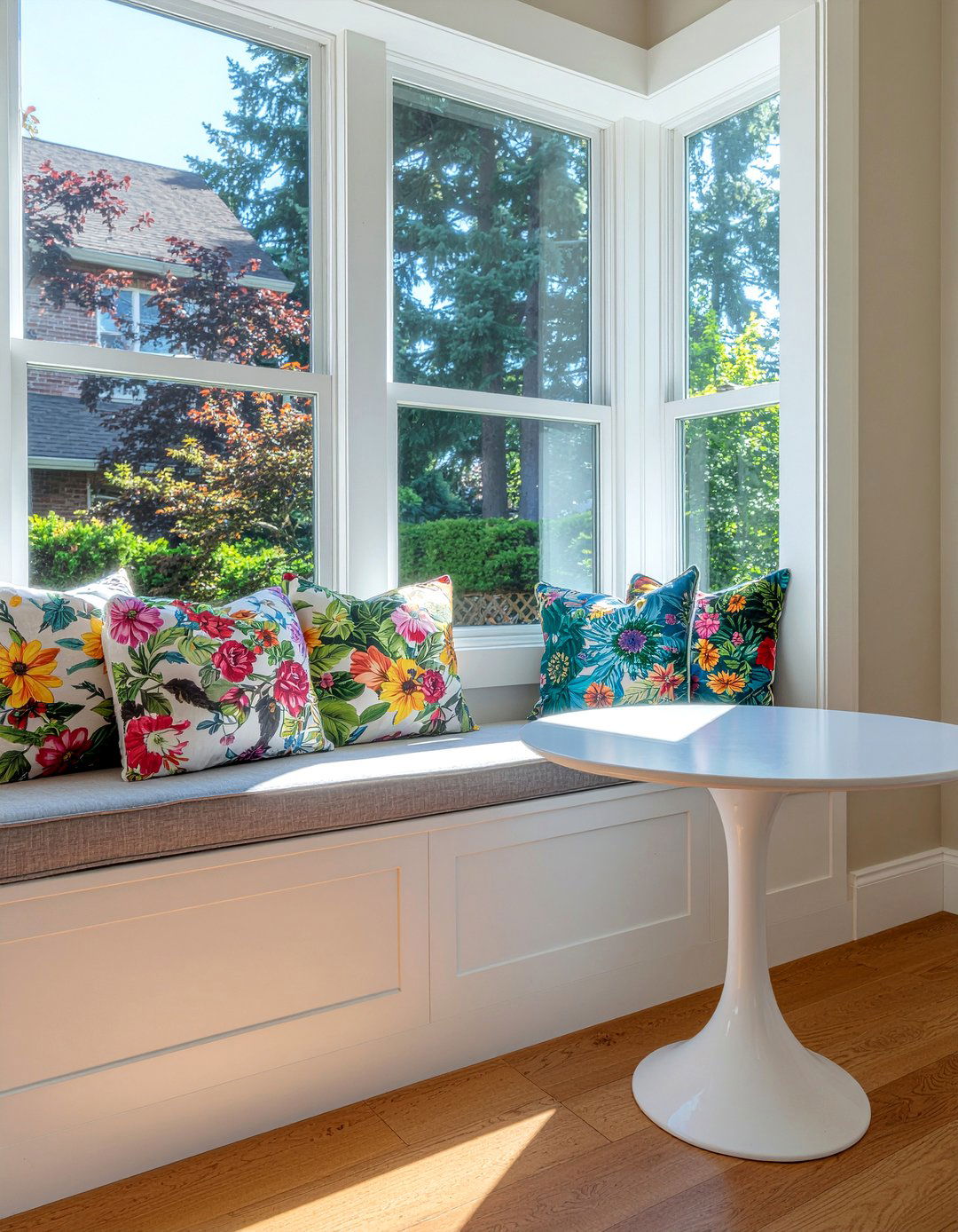 Kitchen window seat - 30 dining nook ideas