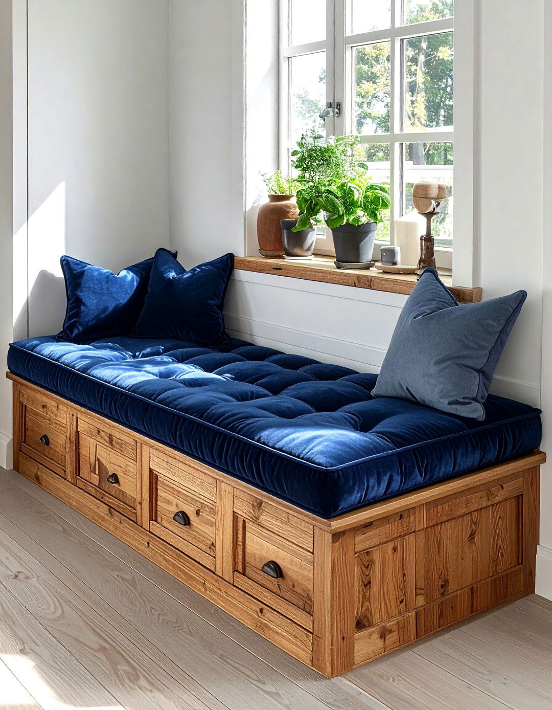 Kitchen window seat cushion - 30 window seat kitchen ideas