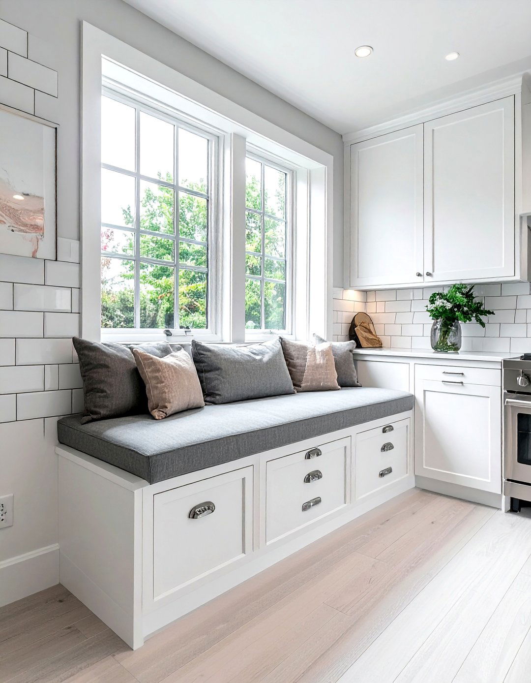 Kitchen window seat with drawers - 30 window seat kitchen ideas