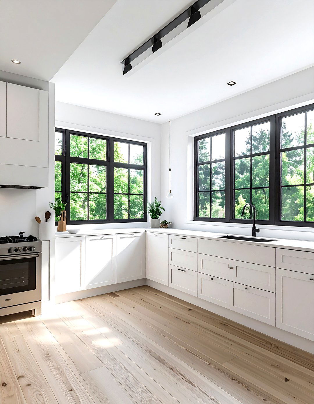 Kitchen windows - 30 forever kitchen ideas