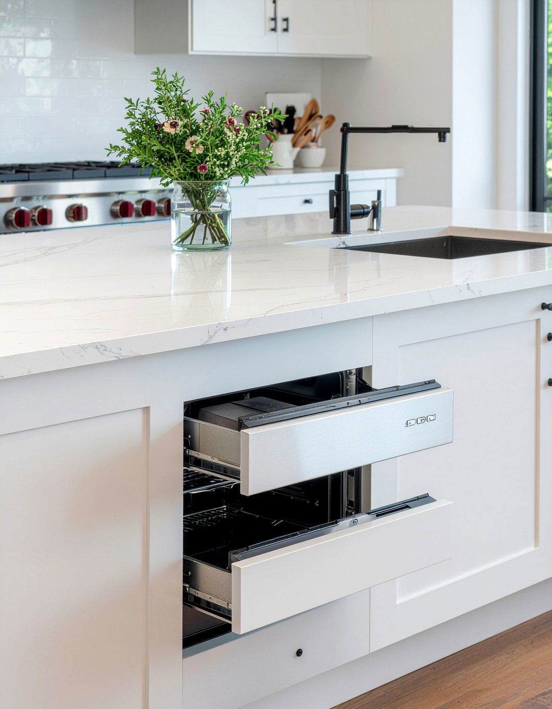 KitchenAid Under Counter Microwave Drawer - 30 KitchenAid kitchen ideas