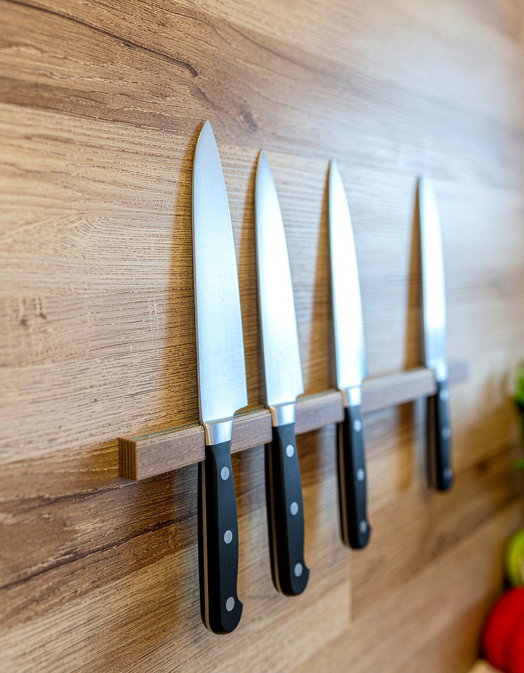 Knife Block Niche - 30 kitchen niche ideas