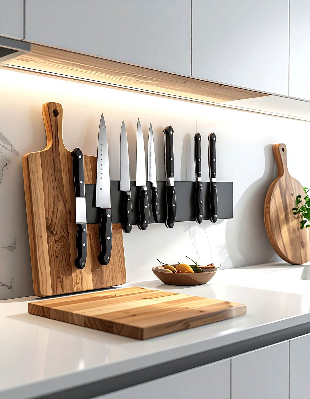 Knife Storage Block - 30 kitchen zone ideas