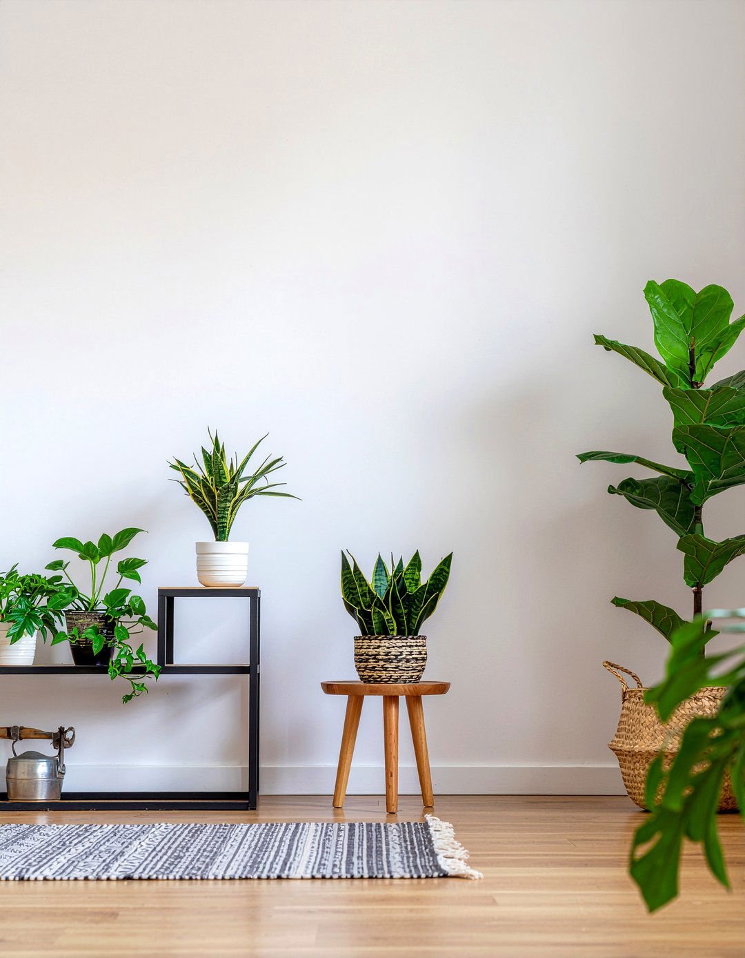 Korean indoor plants - 30 Korean living room ideas